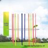 LISM Agility Training Marker Poles with Water-Fillable Base