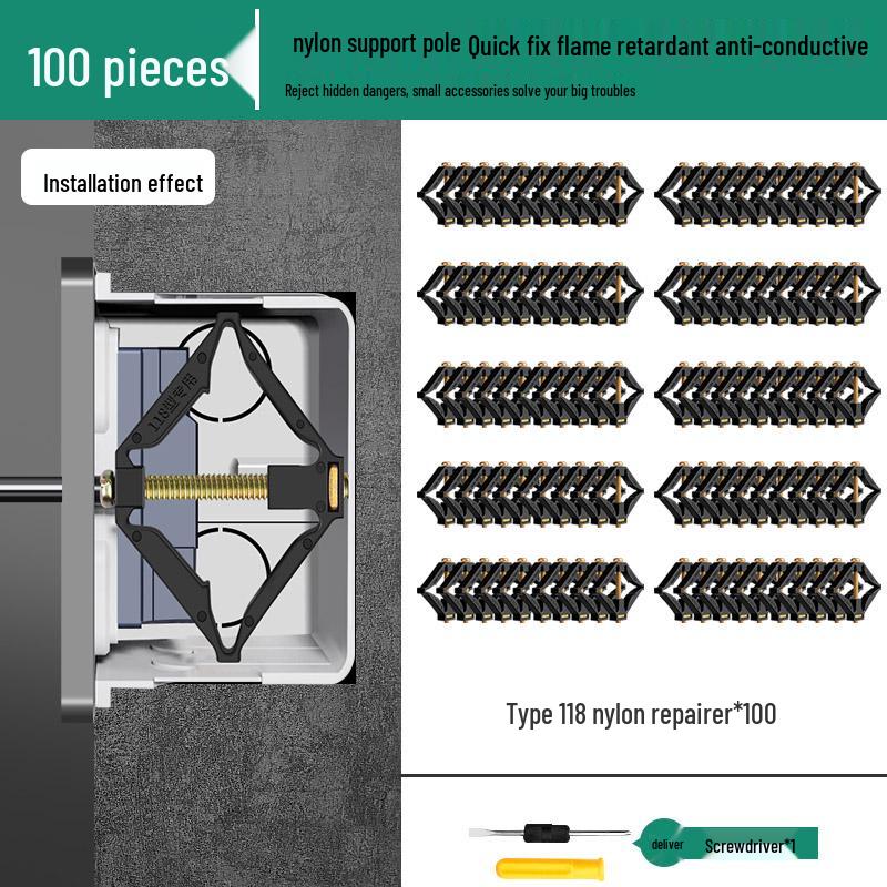 Universal Type 86 Concealed Wiring Box with Diamond Base