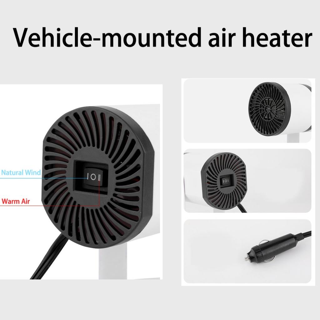 Cheap Mayitr 12/24V Car Electric Heater Heating Fan Warm Air Blower