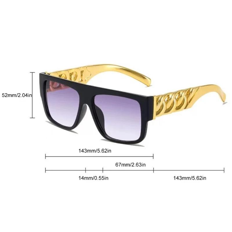 Cosplay-Brille mit goldener Kettenhalskette Cosplay-Kostümzubehör für Männer Frauen Halloween Cosplay-Party