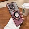Luxury with Bracket Glitter Case For Xiaomi Redmi Note 13 Pro 12 12S 13C 11 11S 10S 9S Case For POCO X6 M6 M5S Case Holder Cover