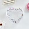 M-PVC Storage Pouch Transparent Portable Storage Bag Heart-Shaped Storage Bag Lightweight Transparent Organizer For Luggage Bag