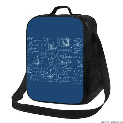 Custom Nerd Math Lover Lunch Bag Men Women Thermal Cooler Insulated Lunch Boxes for Adult Office