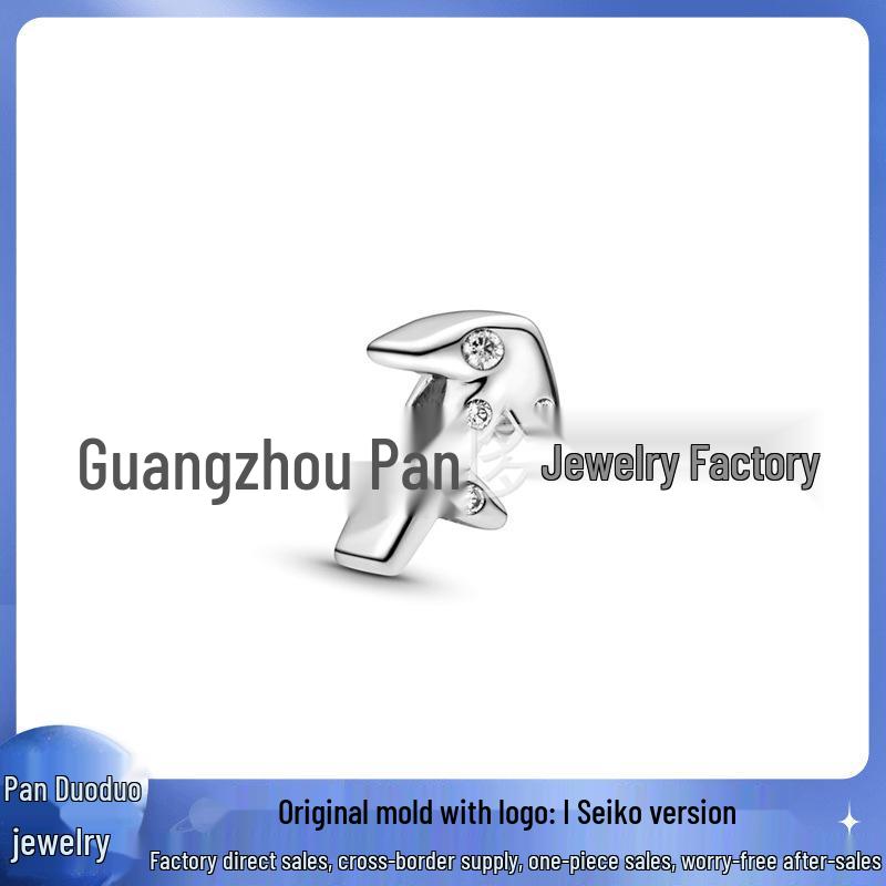 Panjia Versilberte Sternbild-Perlenanhänger für DIY-Zubehör