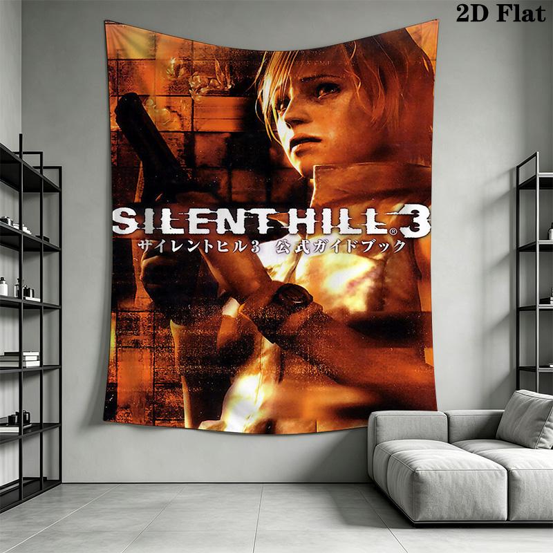 Silent Hill Pattern Home Decor Tapestry, Wall Hanging, Decorative RV Wall Cloth.SGT0917006