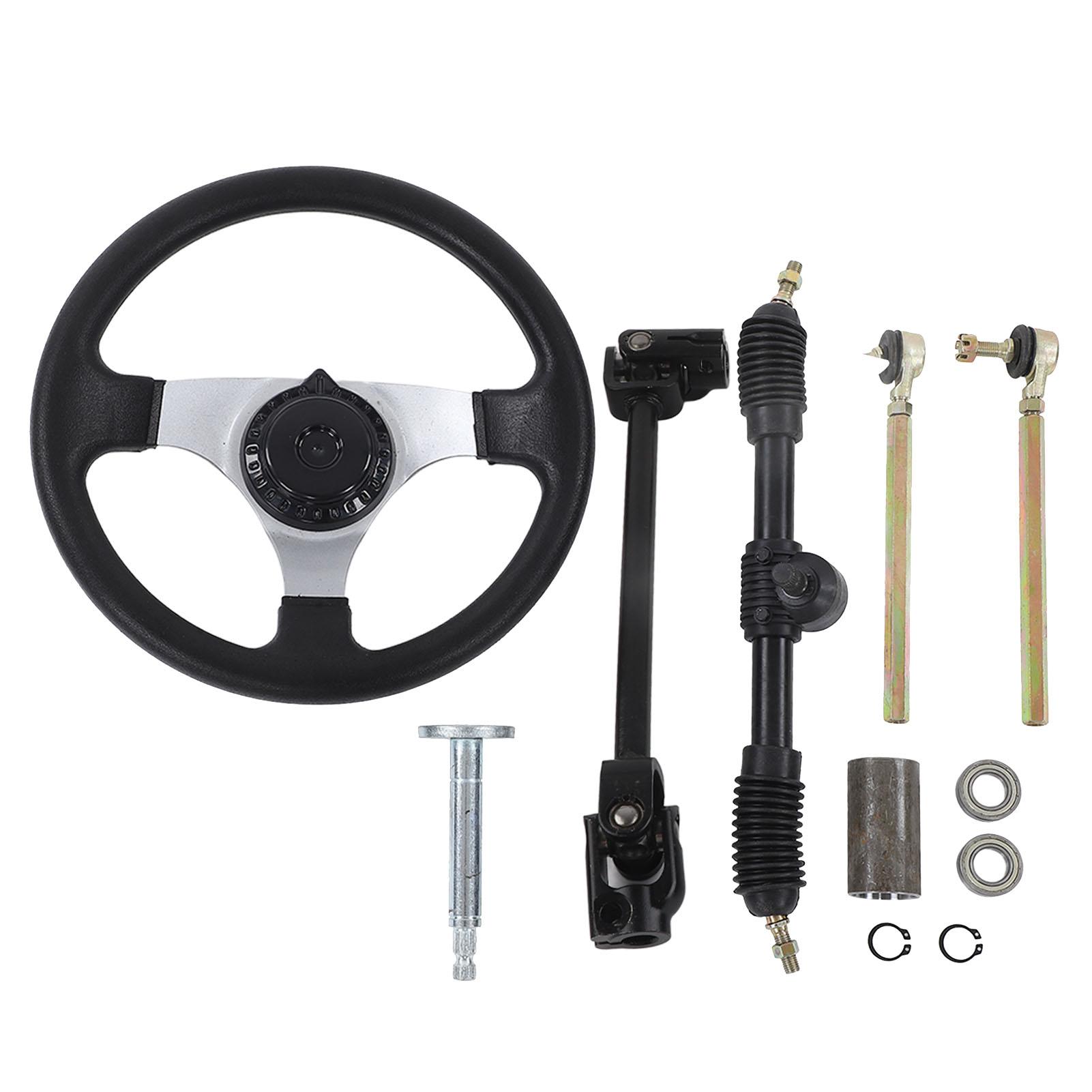 Set di assemblaggio volante Go-Kart Regolabile Diametro 300mm 11,8 pollici per Motori 150cc‑250cc