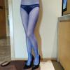 2022 Summer Style Sparkling Diamond Fishnet Leggings and Black Silk Stockings