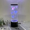 Colorful LED Jellyfish Lamp: USB-Powered Night Light for Bedroom Ambiance
