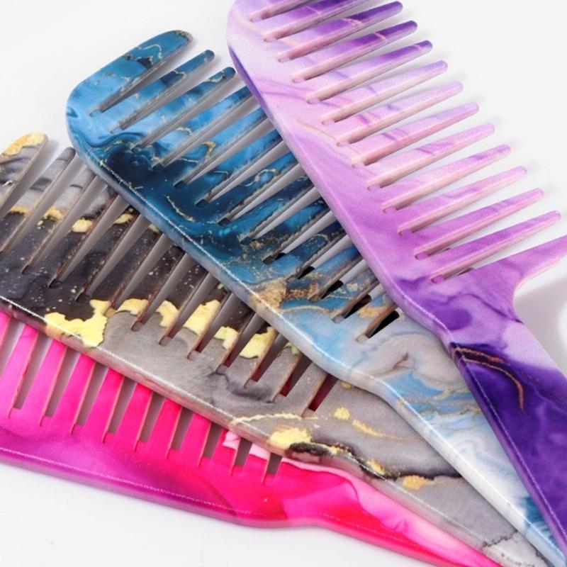 Shower Comb Wide Tooth Combs Hair Brush Comb Detangler Hair CombShower Comb Detangling Comb Hair Accessories for Woman