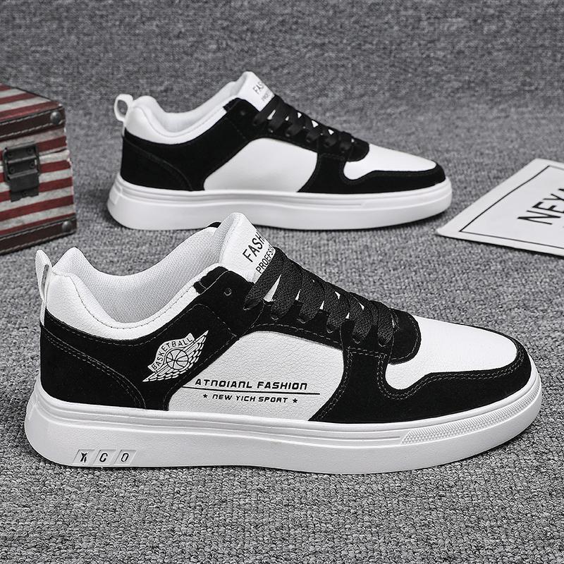 canvas spring and autumn new summer breathable casual board shoes student cloth shoes sports black trendy shoes