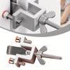 1Pc Portable Door Lock Dual Nut Adjustment Body Hotel Door Locks Self-Defense Door Stopper Travel Anti-theft Safety Lock.