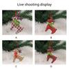 Weihnachtsbaum Niedliche Elch Dekorationen Hängeanhänger Weiche Ton Hirsch Handwerk Ornament Weihnachtsbaumschmuck für Zuhause Neues Jahr
