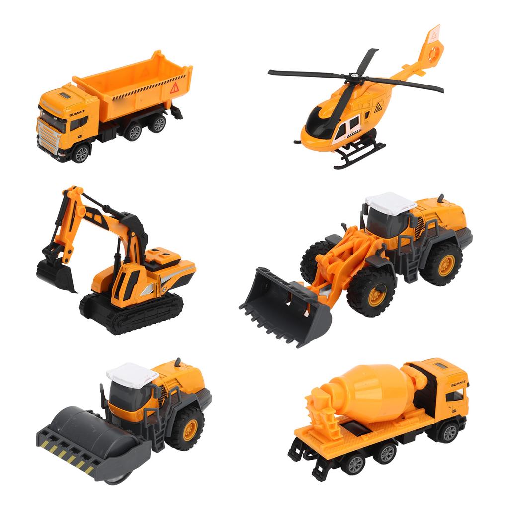1:50 Construction Site Play Set High Simulation Alloy Construction Site Toy Set for Children