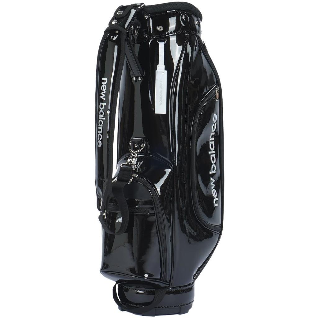 Continuing standard product Caddy bag inch 46 inch Golf CB FR [New Balance] [Enamel series] (8.5 / compatible) / / 012-4980501 010_Black