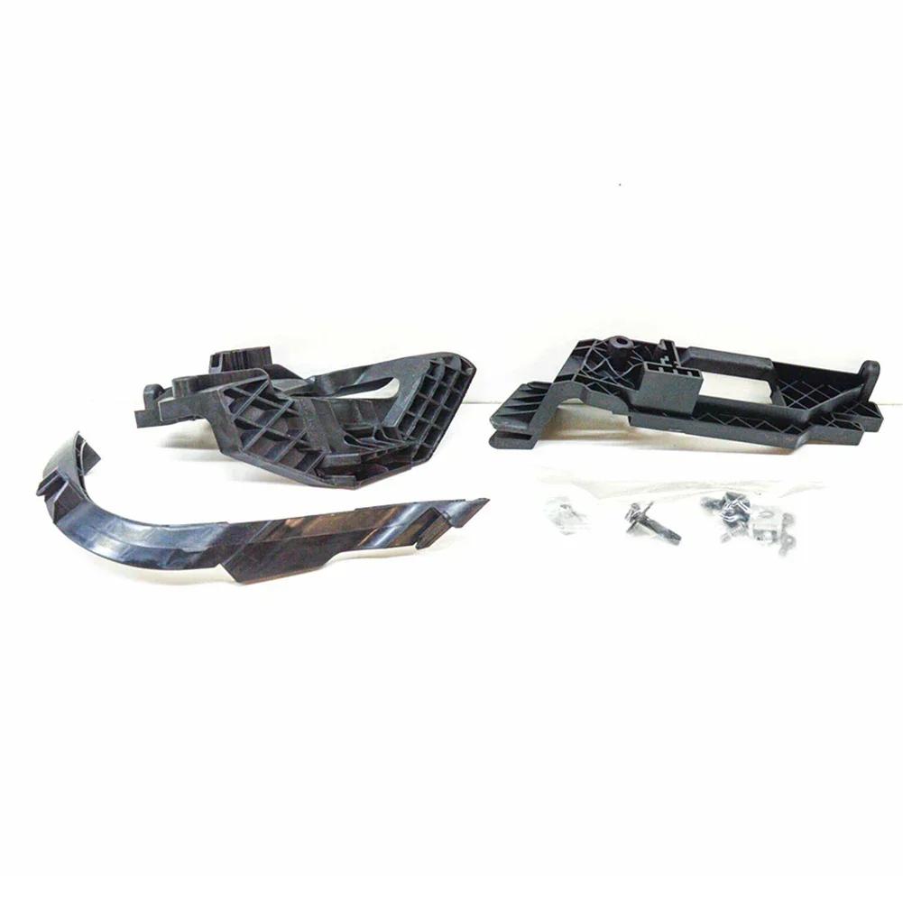 Newest 1pcs Black Abs Front Left Headlight Bracket For BMW For For X6 OEM Number 63117395523 Replacement  Car Accessories