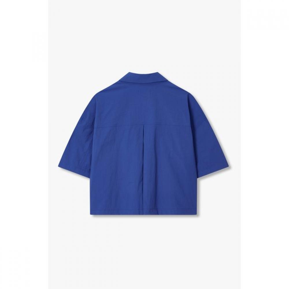 Studio Tomboy Back Pleat Short Sleeve Shirt  9175221989 