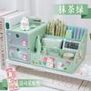 Large Capacity Multi Compartment Drawer Type Creative Desktop Pen Holder Desk Storage Organizer For Kids Students
