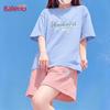 Baleno Women's Pure Cotton Two-Piece Summer Set
