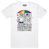 VOICEART Gay Alliance Under Rainbow Umbrella Funny T-Shirt with Premium Graphic