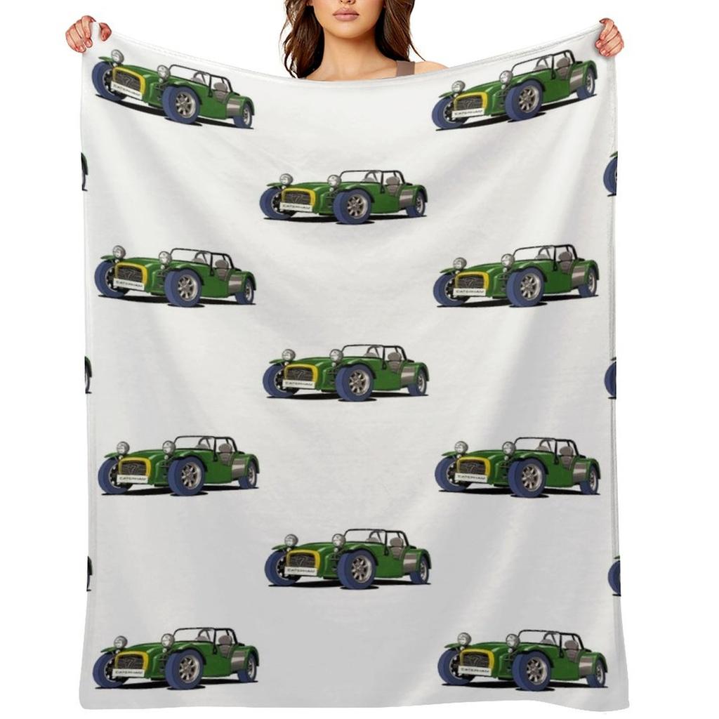 Caterham Seven Throw Blanket Moving Loose Winter beds Warm Blankets