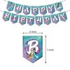 Decorazioni Festa Principessa Jasmine Striscione, Topper, Palloncini, Set Toppers per Torta e Cupcake Regali