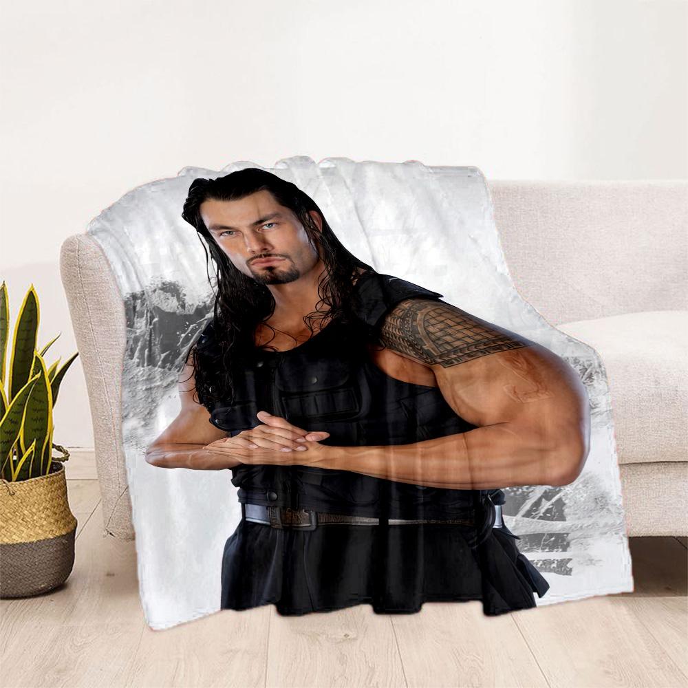 Roman Reigns5 Blankets are suitable for living rooms,making them an ideal choice for outdoor travel and gifts.