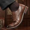 Social Male Shoe Gentleman'S Comfortable Business Stylish Men'S Dress Shoes Leather