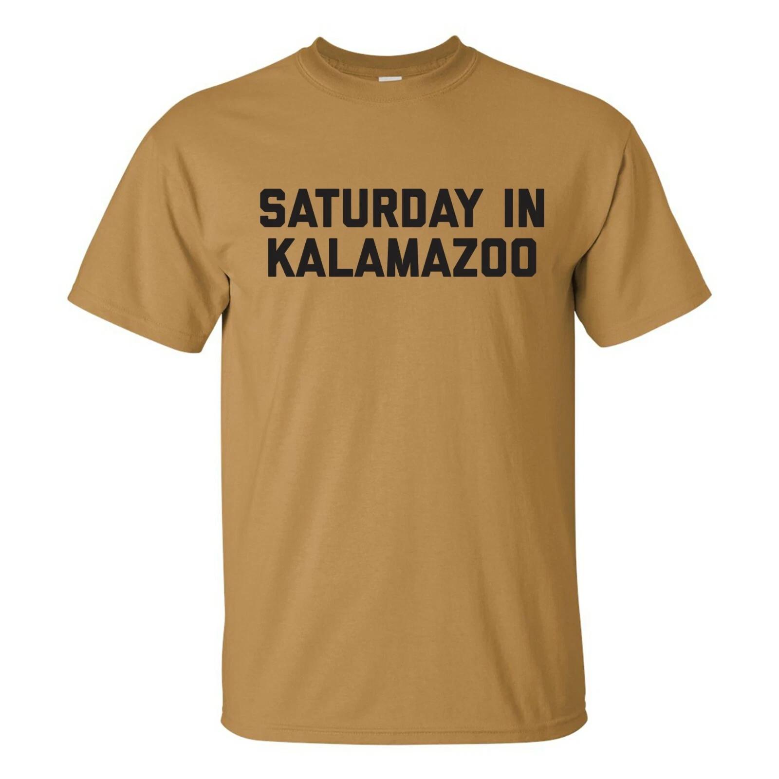 

Saturday in Kalamazoo - Football Saturdays Sport T Shirt - Old Gold M
