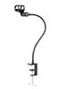 ELECOM Gooseneck Microphone Stand, Black, HS-DSARMOBK