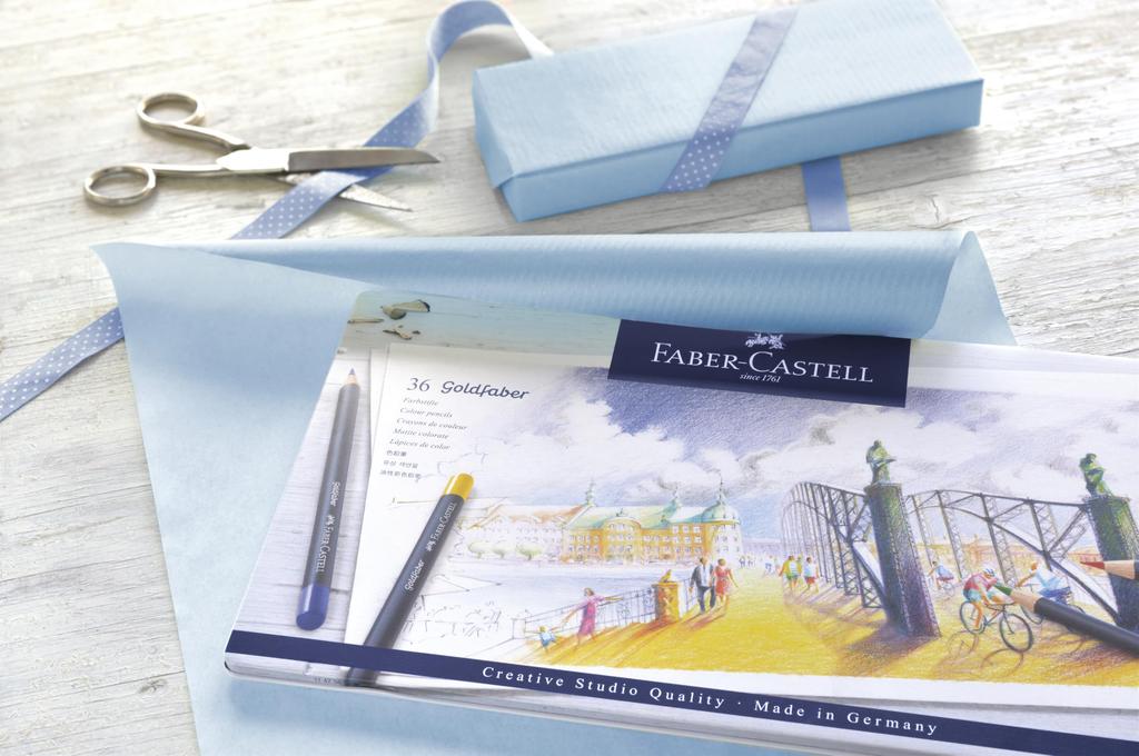 Faber-Castell Goldfaber Colored Pencils, 36 Colors, 114736