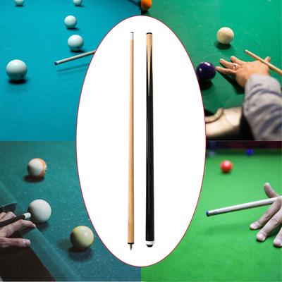 1/2 geteiltes Billardqueue aus Holz, stilvoller, leichter Pool-Stick für das Training von Erwachsenen und Männern