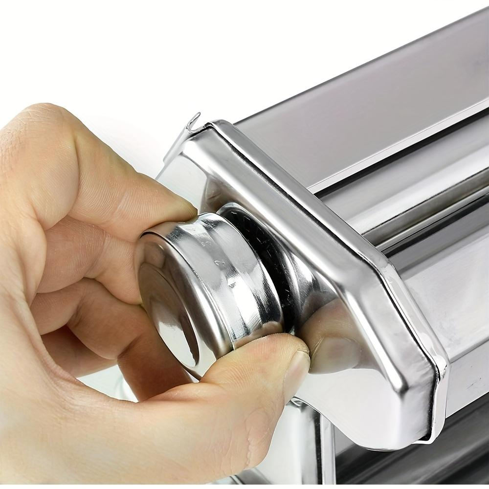 Manual Pasta Maker Machine With 7 Adjustable Thickness Settings Perfect For Spaghetti, Fettuccini, Lasagna,Dumpling Kitchen Tool