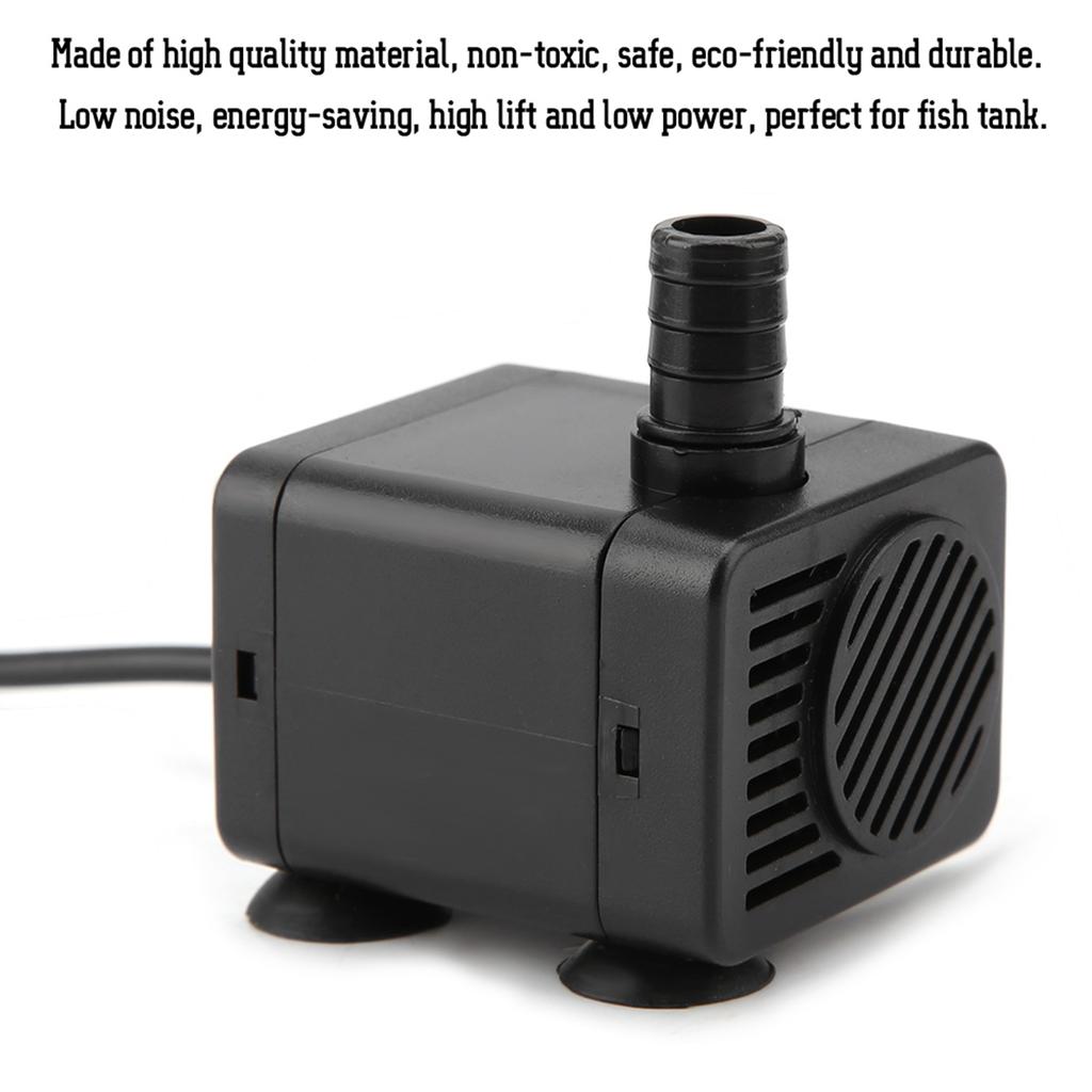 DC5V 1.5W USB Mini Pump Submersible Water Pump for Fish Tank Aquarium