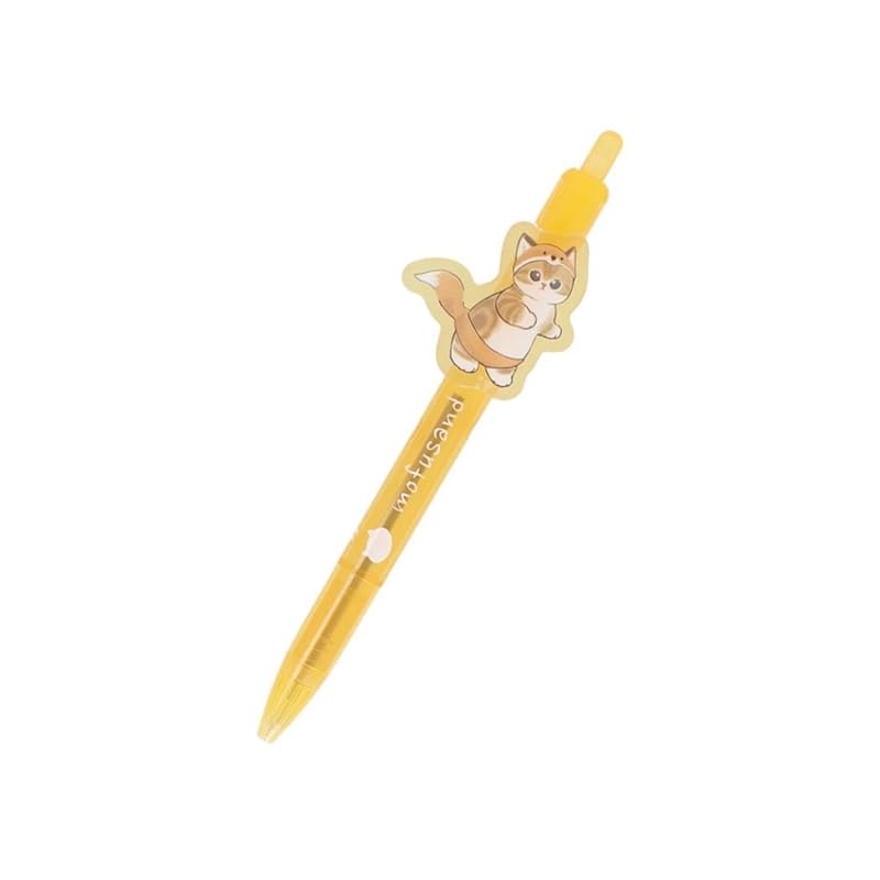 

sunstar stationery mofusand ballpoint pen oil based ink Fox cat S4656555