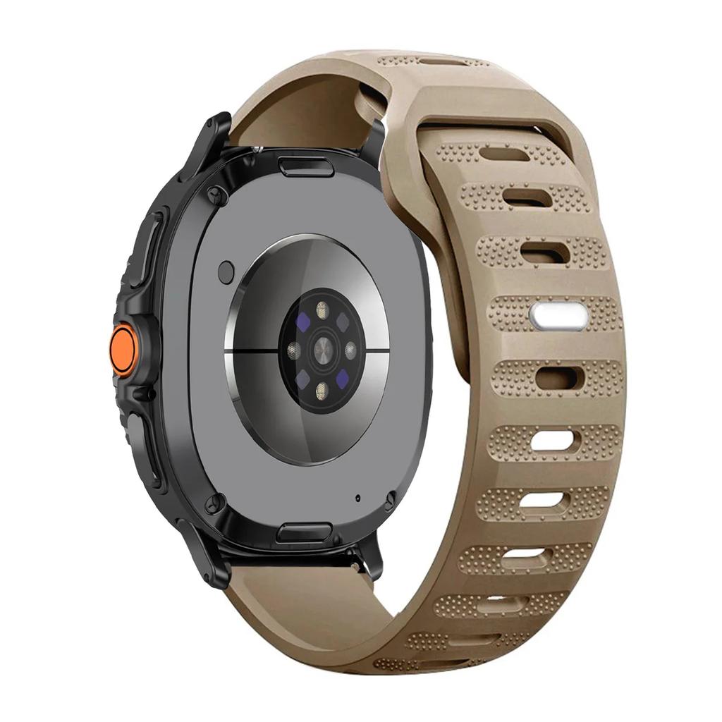 No Gaps Silicone Strap for Samsung Watch 8 40/44MM 8 Classic 46MM Band Correas for Galaxy Watch Ultra(2025) Bracelet Accessories