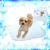 Laki Dog Summer Cooling Absorbent 50cm X Heat Light Size S Mat, 60cm, Relief, Antibacterial, Non-Slip, Reusable, Blue,