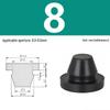High-Temp Resistant Silicone Rubber Stopper with Card Slot Sealing Cap