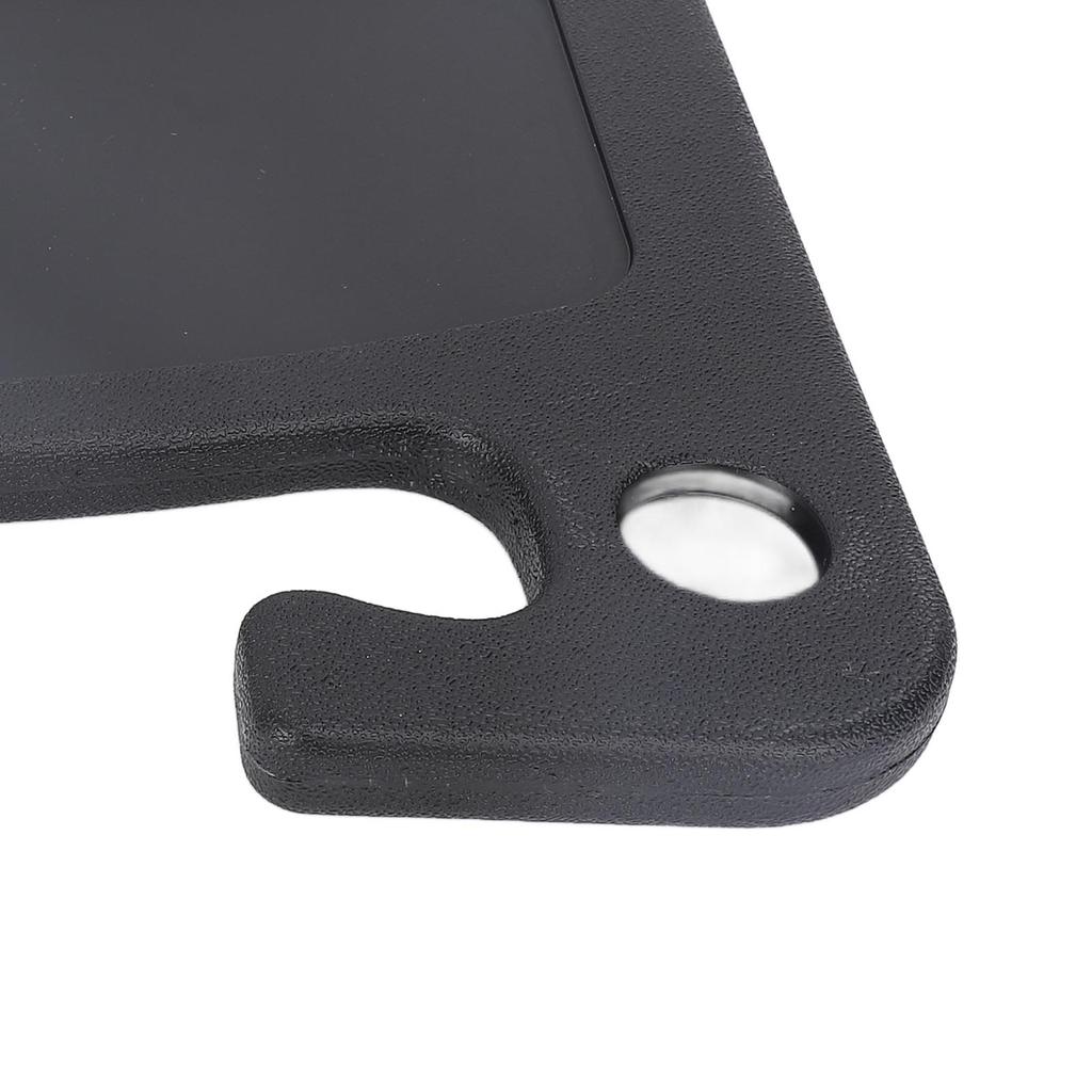 Car Steering Wheel Desk Multi Functional Portable HDPE Steering Wheel Food Table for SUV Truck Bus MPV Eating Working Black