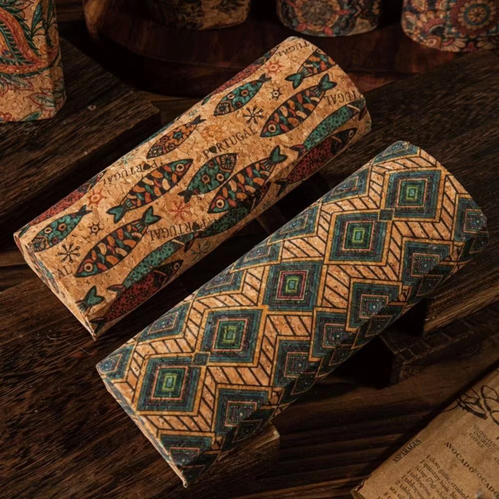 1pc Hard Shell Glasses Case Creative Anti-pressure Lightweight Spectacle Case Exotic Pattern Glasses Box Women