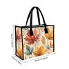 Fall Maple Leaf Print Tote Bag Autumn Casual Large Capacity Portable Handbag For Daily Outdoor Shopping Commute