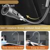 Fine Copper Gun Gray Kitchen Sink Pull-out Faucet Household Sink Washbasin Rotating Hot and Cold Faucet