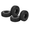 4PCS 120mm 2.2in Rubber Model Car Universal AntiSlip Tire Skin for SCX10 TRX4 RC Car