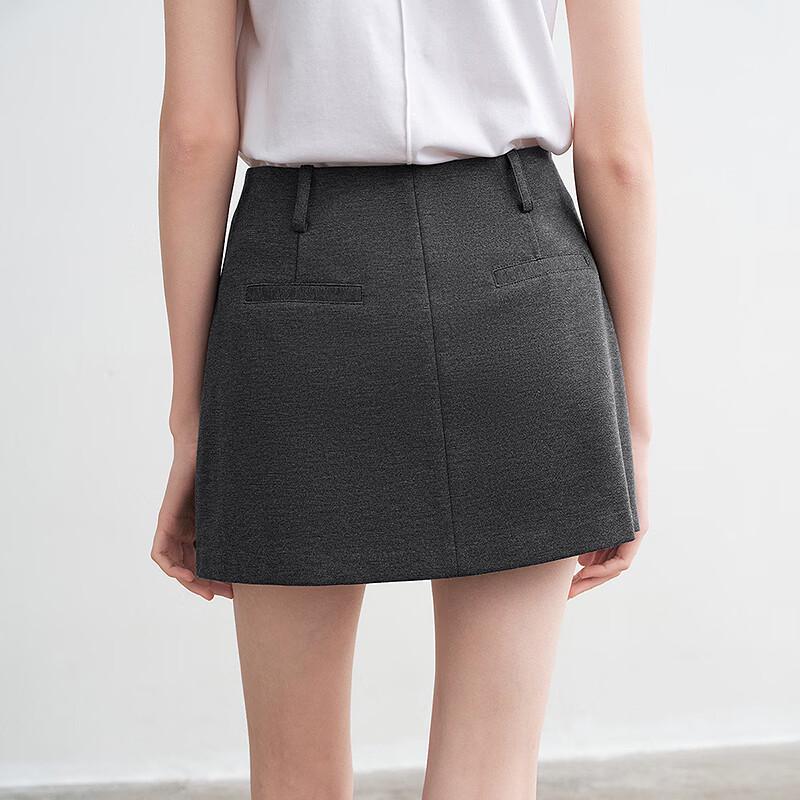 Chuyu A-Line High-Waisted Short Skirt