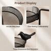 Stainless Steel Fine Mesh Hanging Strainer with Hook for Kitchen Use Multipurpose Sieve for Liquids and Dry Ingredients