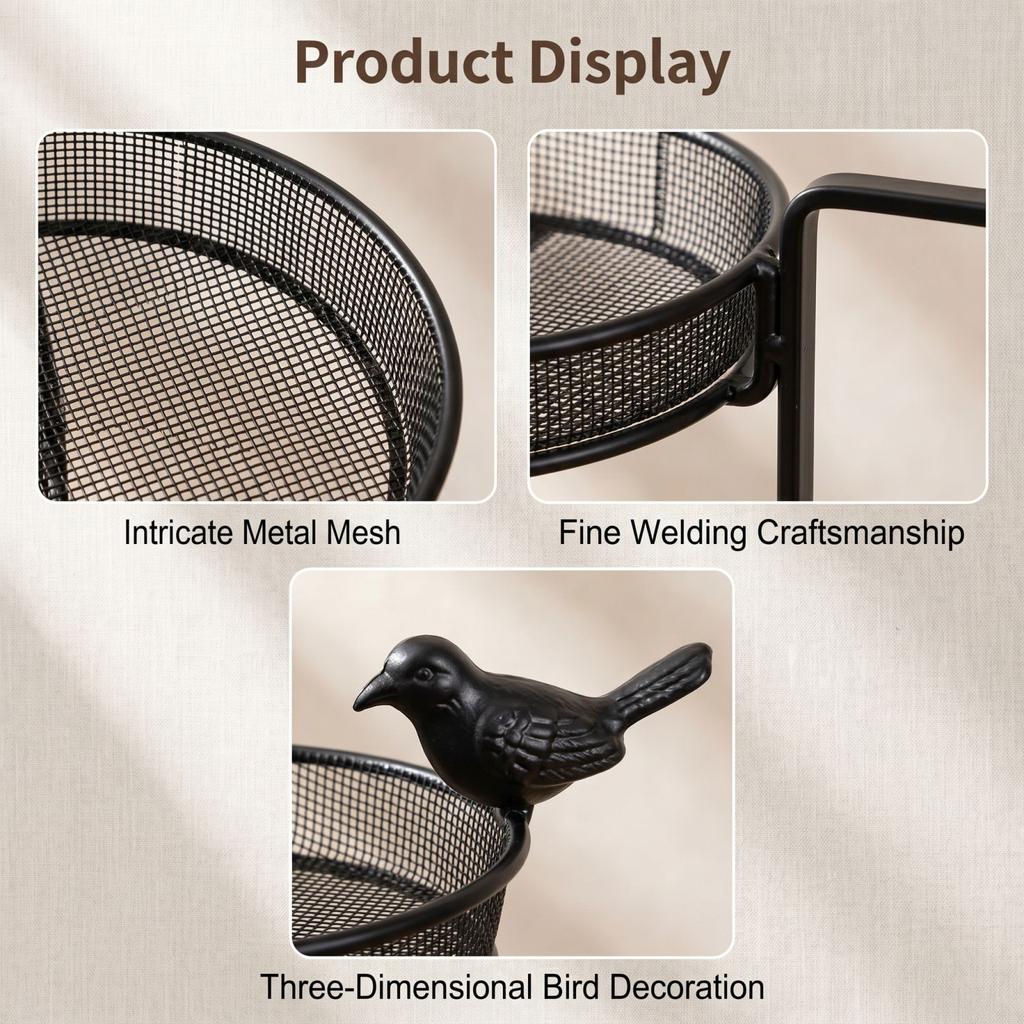 Stainless Steel Fine Mesh Hanging Strainer with Hook for Kitchen Use Multipurpose Sieve for Liquids and Dry Ingredients