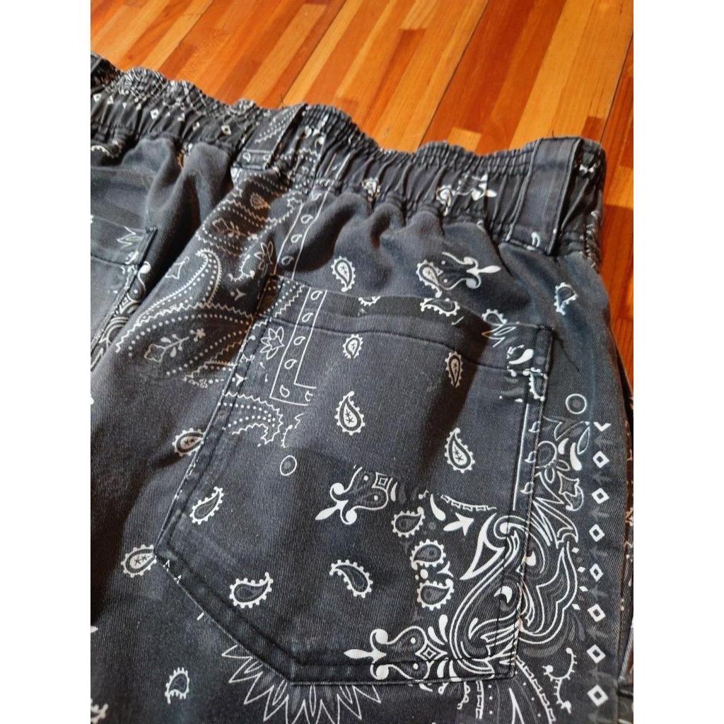 Used FREAK'S STORE Bandana Pattern Easy Pants M Size Paisley / Painter Jogger Work