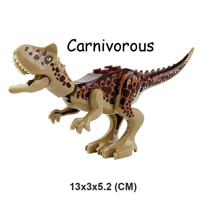 Jurassic Dinosaur World Park Indominus Rex Gyrosphere Escape Ball Owen Blue Model Building Blocks Enlighten Toys For Children