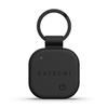 Chaveiro Satechi Findall - Chaveiro de Couro Vegano com Localizador Compatível com Apple Find My (Preto)