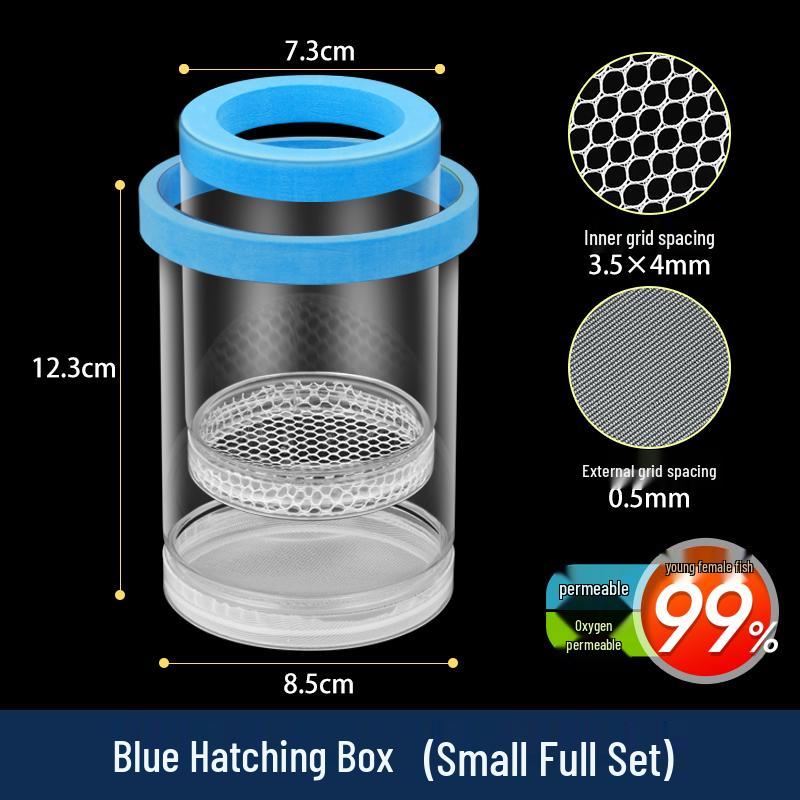 Guppy Fish Breeding Box for Small Fish, Fry, and Betta - Aquarium Isolation Tank