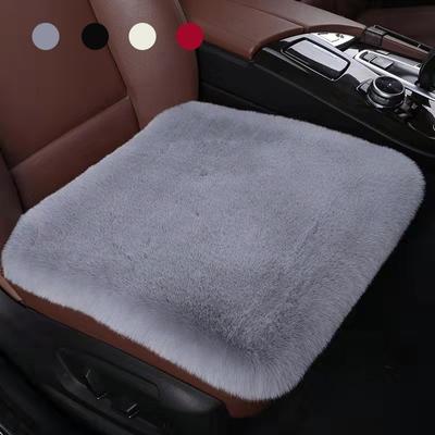 Universal Car Seat Cushion Thick Plush Soft Imitation Fur Car Seat Cover